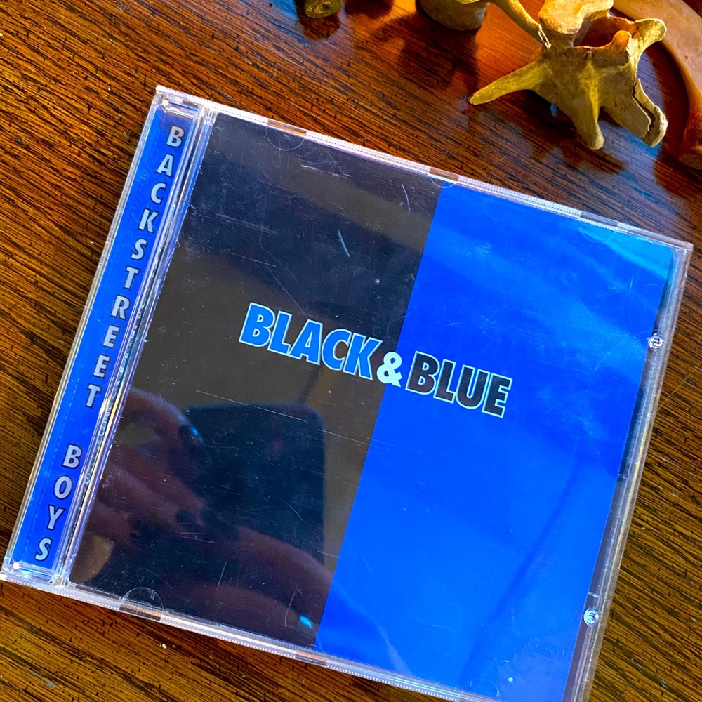 Original Black and Blue Backstreet Boys CD 2000